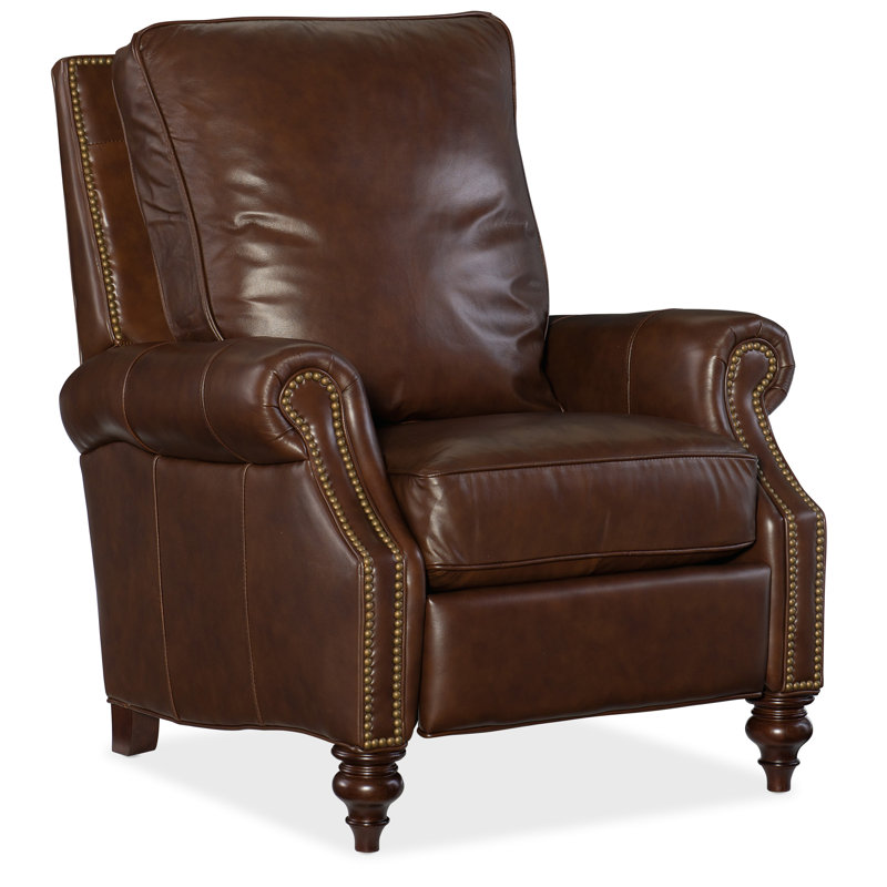 Hooker Furniture Genuine Leather Manual Recliner & Reviews Wayfair